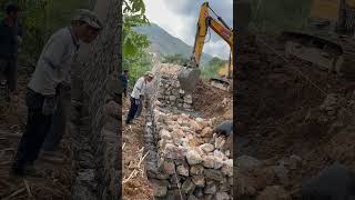 Retaining Wall Constructing Technique [upl. by Oicnanev597]