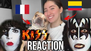 Colombian reacts to KISS  I Was Made For Lovin You [upl. by Aissatsana75]