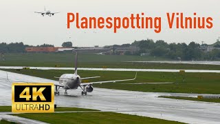 Planespotting Vilnius airplanes planespotting vilnius aiplane boeing airbus airport aviation [upl. by Enatan]