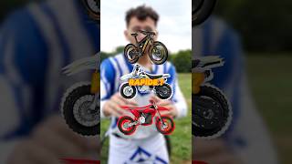 QUI EST LE PLUS RAPIDE  😳 VTT vs PIT BIKE vs MOTOCROSS [upl. by Dehlia]