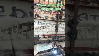 Electric welding denting painting Mahindra pickup music remix bass youtube automobile bodywork [upl. by Doownyl]