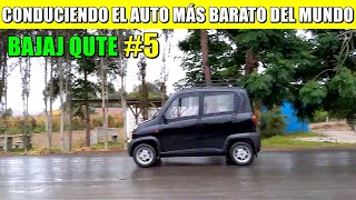 BAJAJ QUTE EN ESPAÑOL 5 CONDUCCIÓN amp PREGUNTAS Y RESPUESTAS [upl. by Nylave]