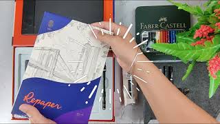 A Faber Castell Limited Edition Repaper Tablet Unboxing [upl. by Poore]