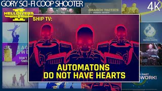 Automatons Heartless Killing Machines  Ship TV Helldivers 2 Propaganda ad [upl. by Elocaj]