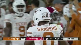 JaTavion Sanders vs Alabama [upl. by Nnoryt]