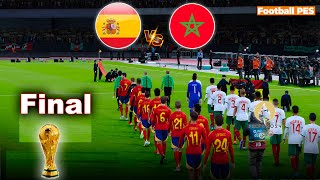 MOROCCO vs SPAIN  Final FIFA World Cup 2026  Full Match All Goals  Football Match [upl. by Nilra6]