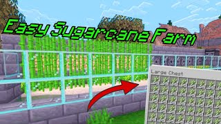 Hindi Minecraft Tutorial Learn to Build a Sugarcane Farm for Sugar [upl. by Tanya]