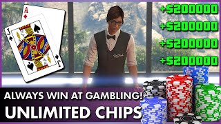 How to ALWAYS WIN at Gambling UNLIMITED Chips NO Losses [upl. by Adnerak]