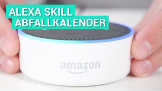 Amazon Alexa Skill  Abfallkalender [upl. by Demeyer]