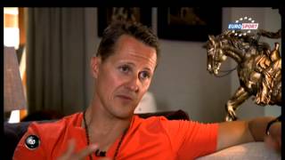 Schumacher at Home  July 2013 Eurosport [upl. by Albrecht]