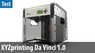 3DDrucker für 600 Euro XYZprinting Da Vinci 10 im PCWELTTest  deutsch  german [upl. by Tnecnev]