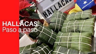 HALLACAS VENEZOLANAS AQUÍ TE CUENTO EL PASO A PASO🤩👍😋 [upl. by Etnomaj]