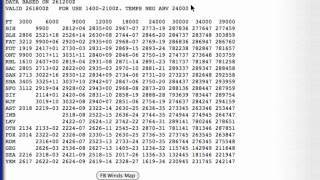 How To Read A Winds Aloft Forecast [upl. by Piane]