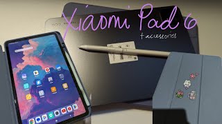 Unboxing  Xiaomi Pad 6  Accessories📱 [upl. by Colbye]