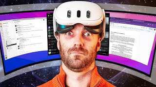 I Spent 30 Days WORKING IN VR heres how THAT went [upl. by Leimaj]