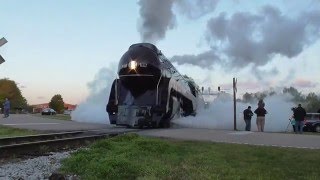 Norfolk amp Western J Class 611 Spencer to Lynchburg and Asheville April 910 2016 [upl. by Orabelle192]