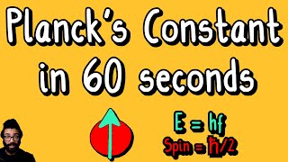 The Planck Constant in 60 Seconds  Quantum Physics Most Important Universal Constant shorts [upl. by Eastlake]