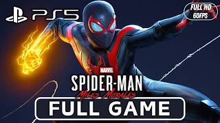 SpiderMan Miles Morales  Full Game Walkthrough [upl. by Elmina]