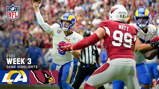 Los Angeles Rams vs Arizona Cardinals  2022 Week 3 Highlights [upl. by Anikes541]