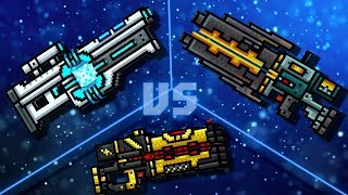 Pixel Gun 3D  Alien Bouncer VS Asteroid VS Reflector [upl. by Hepsoj]