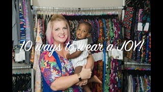 10 WAYS to wear a LuLaRoe Joy [upl. by Animahs]