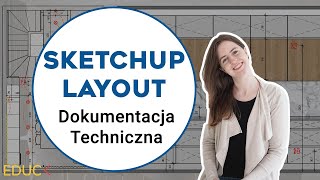 SketchUp Layout  Dokumentacja Techniczna Wnętrz [upl. by Denise]