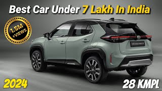 Best Cars Under 7 lakh Budget In India 2024 [upl. by Ynneg]