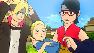 Boruto amp Sarada Start A Family movie [upl. by Einafats]