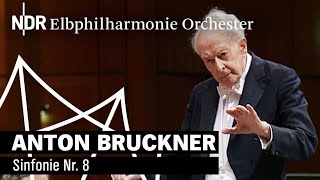 Anton Bruckner Sinfonie Nr 8 mit Günter Wand 2000  NDR Elbphilharmonie Orchester [upl. by Assilen]