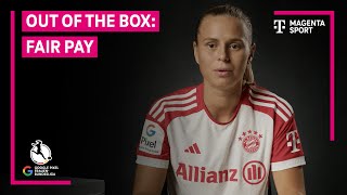 Out of the Box Fair Pay  Google Pixel FrauenBundesliga  MAGENTA SPORT [upl. by Savill165]