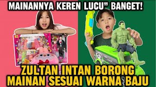 ZULTAN INTAN BELI MAINAN SESUAI WARNA BAJU⁉️LUCU”BANGET‼️Yogafamilly [upl. by Doig]