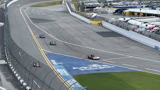 Following the Porsche 963 during formation restart and pitstop  Rolex 24 [upl. by Annahael]