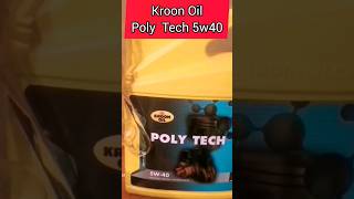 Kroon Oil Poly Tech 5w40 [upl. by Leirda]