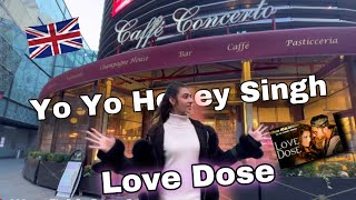 Yo Yo Honey Singh Love Dose Song Shoot Location  London UK [upl. by Ley]