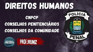 Direitos Humanos CNPCPConselho PenitenciárioConselho da Comunidade PPPI [upl. by Cochran]