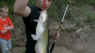 Catfishing Tips Channel Catfish from the bank with Secret 7 [upl. by Fraser878]