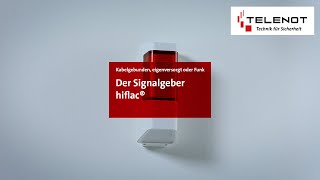 Der Signalgeber hiflac – Kabelgebunden eigenversorgt oder Funk [upl. by Sum227]