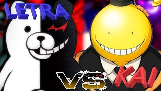 MONOKUMA VS KOROSENSEI  KAI LETRA [upl. by Annawahs]