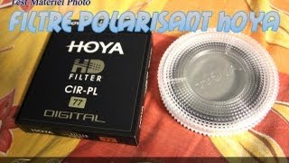 Présentation du Filtre polarisant Hoya PLCIR HD [upl. by Sukcirdor]