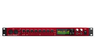 Focusrite Clarett 8Pre Mic PreampAudio Interface Overview by Sweetwater Sound [upl. by Sined]