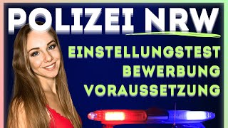 🚓🚓 Polizei NRW Einstellungstest Bewerbung amp Polizei Karriere NordrheinWestfalen [upl. by Seif]