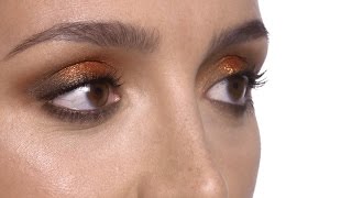 HOW TO Dazzling Metallic Eyes  MAC Cosmetics [upl. by Ednil]