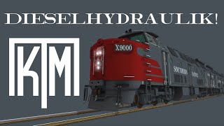 Krauss Maffei Americas Diesel Hydraulic Locomotives [upl. by Nileuqay209]