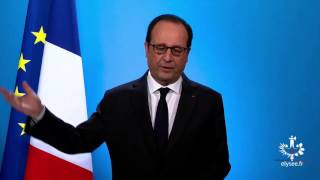 Le discours de François Hollande [upl. by Mastic]