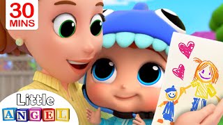 Mommy Mommy I Love You  Little Angel Kids Songs amp Nursery Rhymes [upl. by Bernard]