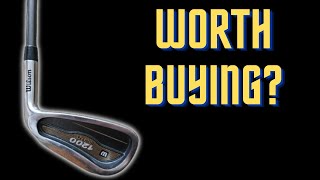 wilson 1200 bi metal golf irons [upl. by Eachern]