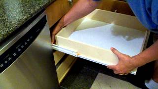 How to install and remove rolling drawers from ShelvesThatSlidecom [upl. by Halpern]