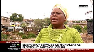 Gauteng floods I Over 700 households affected [upl. by Hokanson]