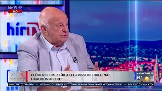 Háború Ukrajnában  Nógrádi György 20230918  HÍR TV [upl. by Aicilaanna]