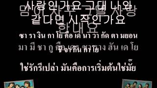 Perhaps love Lyrics in Thai [upl. by Khajeh]